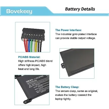 Bovekeey 30Wh L16C2PB2 Battery for Lenovo IdeaPad Models