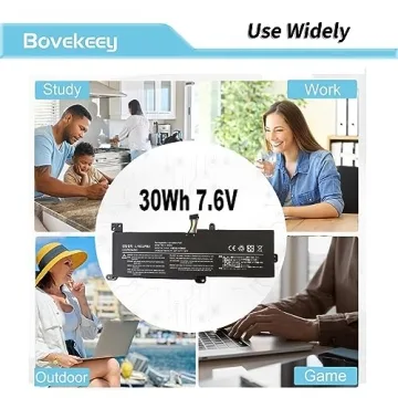 Bovekeey 30Wh L16C2PB2 Battery for Lenovo IdeaPad Models