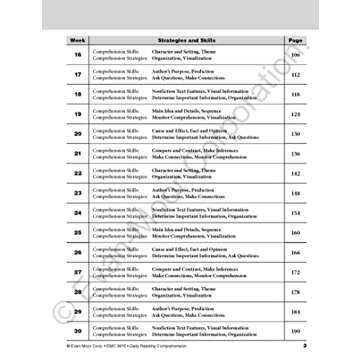 Evan-Moor Daily Reading Comprehension Workbook for 5th Grade