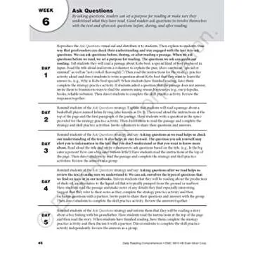 Evan-Moor Daily Reading Comprehension Workbook for 5th Grade