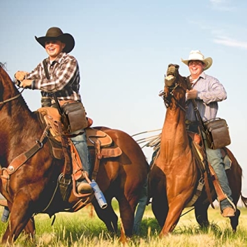 Brown Leather Messenger Bag for Men by Jack & Chris