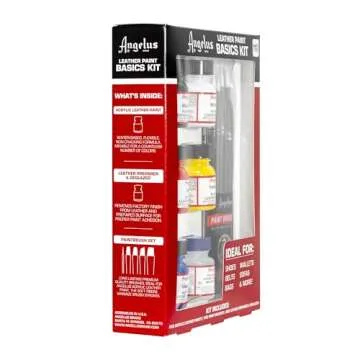 Angelus Leather Paint Basics Kit for Creative DIY Projects