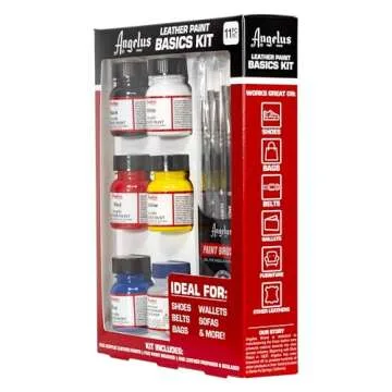 Angelus Leather Paint Basics Kit for Creative DIY Projects