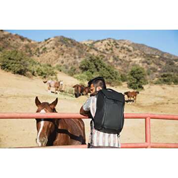 Peak Design Everyday Backpack V2 30L Black, Camera Bag, Laptop Backpack with Tablet Sleeves (BEDB-30-BK-2)