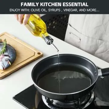 AOZITA Stainless Steel Liquor Pourers for Perfect Pouring