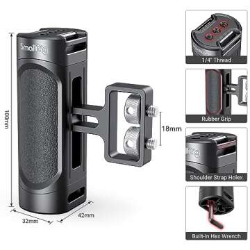 Lightweight SMALLRIG Mini Side Handle for Cameras 2916