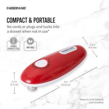 Farberware Hands-Free Automatic Can Opener