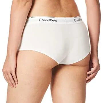 Calvin Klein Women's Modern Cotton Boyshort – Stylish Comfort