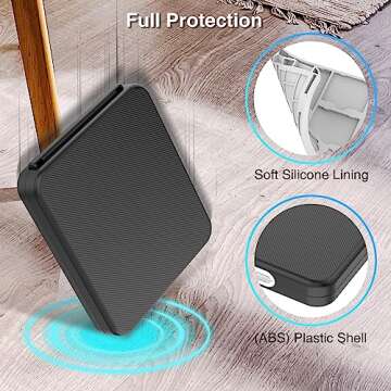 HEIYING Memory Card Holder - 12 Slot Compact Storage