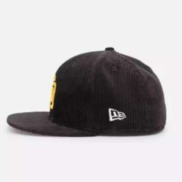 New Era San Diego Padres Letterman Pin Cord Dark Brown 59FIFTY Fitted Cap (US, Numeric, 7 3/8, Dark Brown)