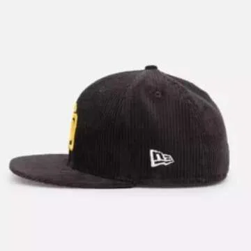 New Era San Diego Padres Letterman Pin Cord Dark Brown 59FIFTY Fitted Cap (US, Numeric, 7 3/8, Dark Brown)