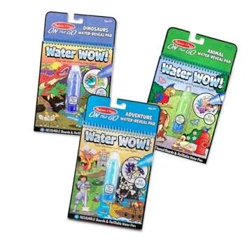 Melissa & Doug Water Wow! Activity Pad Set - Creative Fun