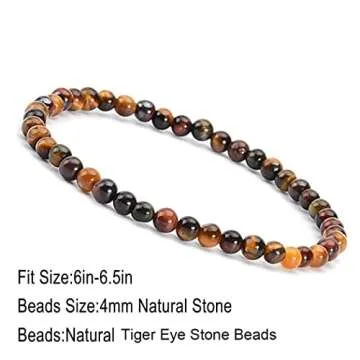 KIKILA Mini Gemstone Energy Bracelet - Delicate Charm