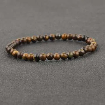 KIKILA Mini Gemstone Energy Bracelet - Delicate Charm