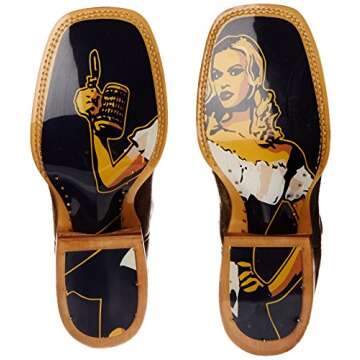 Tin Haul Shoes Men's Gnarly Shark - Stylish Brown Crackle