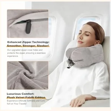 DreamShore Travel Pillow: Stuffable Comfort Solution