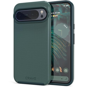Crave Dual Guard for Google Pixel 9 Pro XL Case, Shockproof Protection Dual Layer Case for Google Pi...