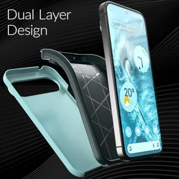 Crave Dual Guard for Google Pixel 9 Pro XL Case, Shockproof Protection Dual Layer Case for Google Pixel 9 Pro XL - Forest Green