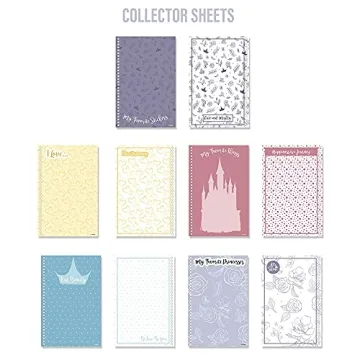 Fashion Angels Disney Princess Sticker Book for Creative Kids