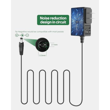 Guitar Pedal Power Supply 9V 1A BOSS PSA Adapter Cable