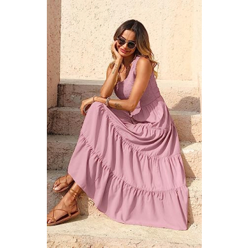 PRETTYGARDEN Women's Flattering Summer Maxi Dress