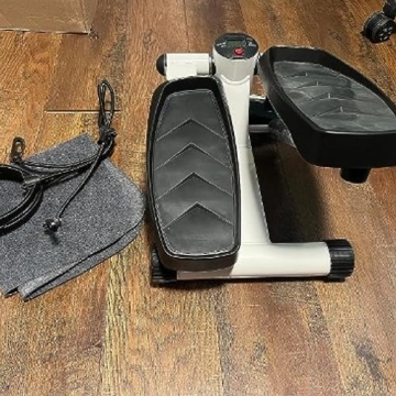 KitGody Mini Stepper with Resistance Bands for Home Workouts