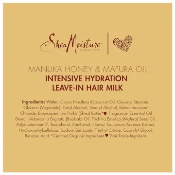SheaMoisture Hydration Hair Milk with Manuka Honey 8 oz