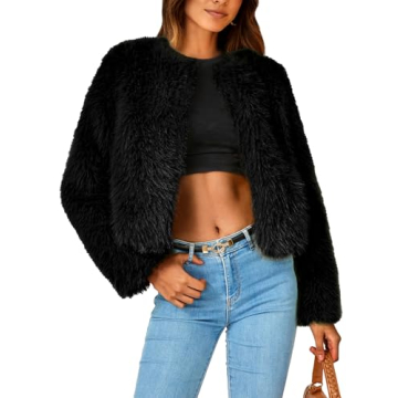Stylish PRETTYGARDEN Winter Faux Fur Jacket for Women