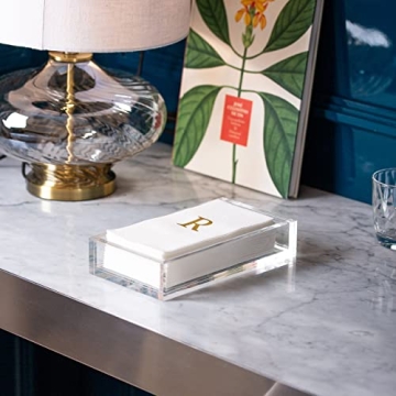 Elegant Bathroom Hand Towel Tray and Napkin Holder