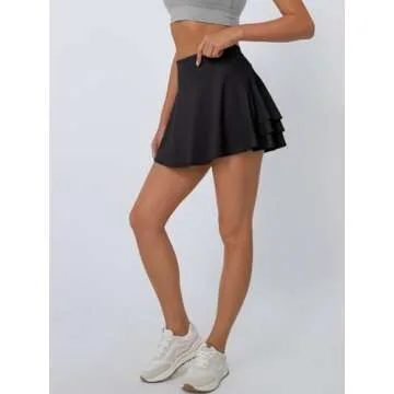 Trendy Queen Women's Tennis Skirt with Shorts & Pockets