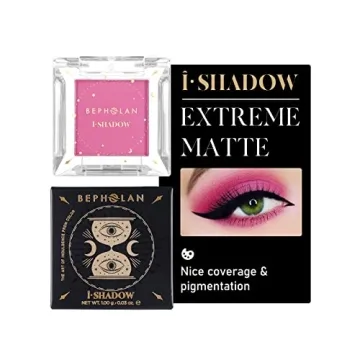 BEPHOLAN Matte Pink Eyeshadow Palette for Bright Looks