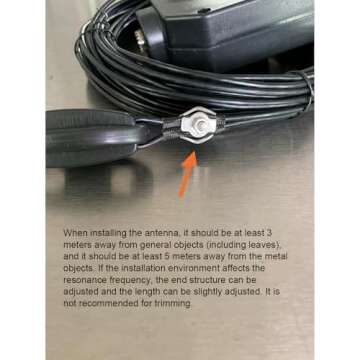 JYR8010 150W End Fed Half Wave Antenna for Shortwave