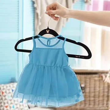 Minnie Mouse Velvet Hangers Set of 25 for Girls' Closet