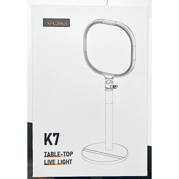 K7 LED Key Light - Perfect Clarity for Streaming