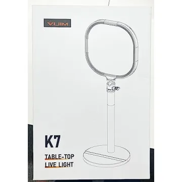 K7 LED Key Light - Perfect Clarity for Streaming