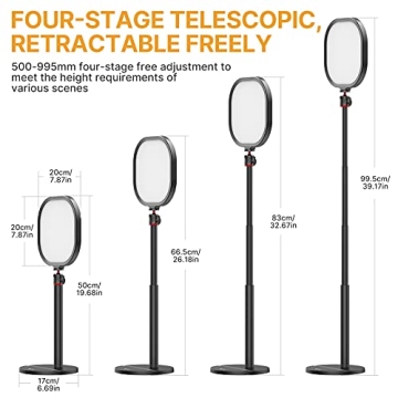 K7 LED Key Light - Perfect Clarity for Streaming