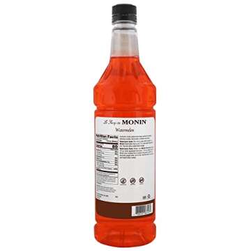 Monin - Watermelon Flavor Syrup Plastic Bottle (1 Liter)​