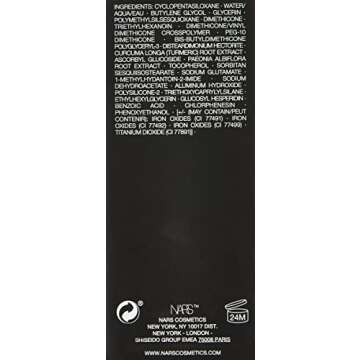 NARS Sheer Glow Foundation - Light, Natural Coverage for All