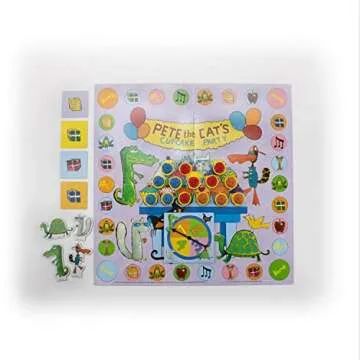 Pete the Cat Missing Cupcakes Game for Ages 3+
