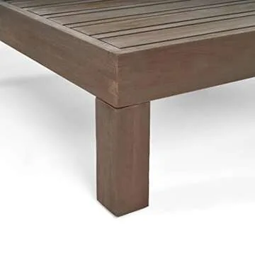 Christopher Knight Home 318126 Oana Coffee Table, Gray