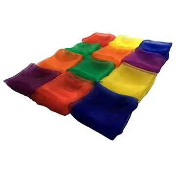 Multi-Color Rhythm Scarves for Dance Performance Pack