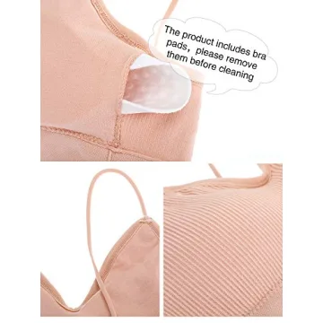 V Neck Seamless Padded Bras for Everyday Comfort