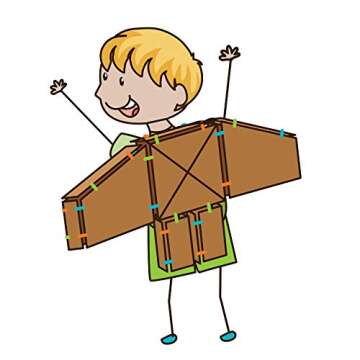 Atwood Toys Box Lox 80 pcs Creative Building Kit for Kids