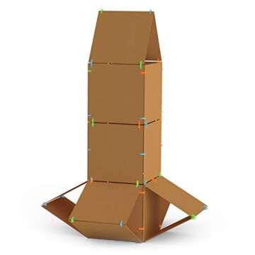 Atwood Toys Box Lox 80 pcs Creative Building Kit for Kids