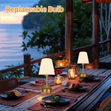 BLUEYE Mini Rechargeable Table Lamp,Remotte Control,Soft Warm 2700K-6000K,Dimmable,Timer,Flicker-Free,White Shade,Center Piece Deco,Cordless Kid Night Light for Bedside,Entryway,Bedroom