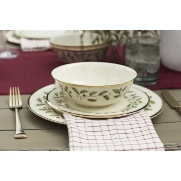 Lenox Holiday 12-Piece Dinnerware for Festive Occasions