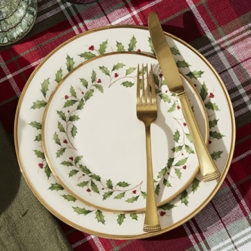 Lenox Holiday 12-Piece Dinnerware for Festive Occasions