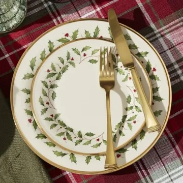 Lenox Holiday 12-Piece Dinnerware for Festive Occasions