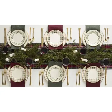 Lenox Holiday 12-Piece Dinnerware for Festive Occasions