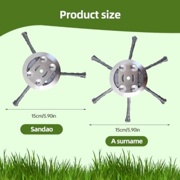 Steel Wire Grass Trimmer Head - Ultimate Cutting Performance for Your Lawn